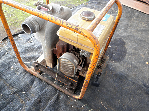 ロビンエンジンポンプ修理！（キャブOH): 農機具・バイクレストア