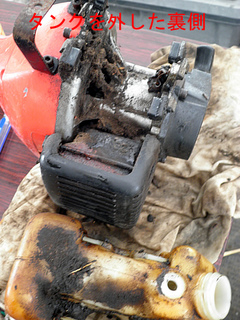 富士ロビン刈払機不動の修理: 農機具・バイクレストア☆熊本ベース